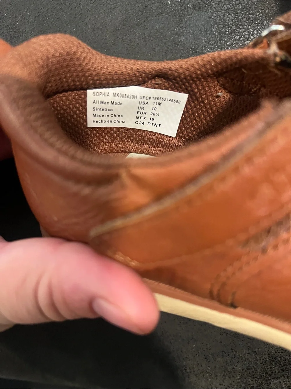 Stride Rite Toddler Girls Tan Mary Jane Shoes Size 11
